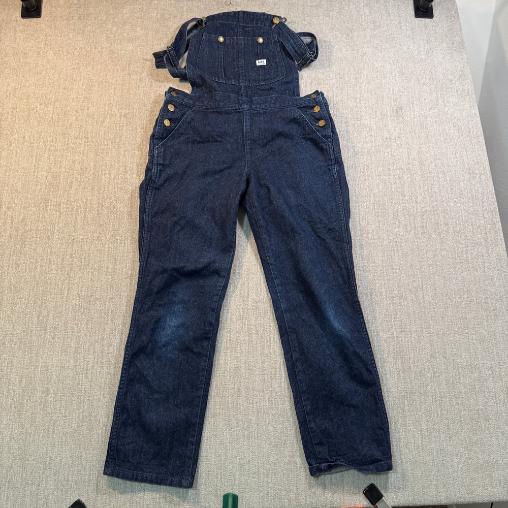 Lee x E hyphen world gallery Indigo Denim Overalls Bib Dungarees LL0154 S
